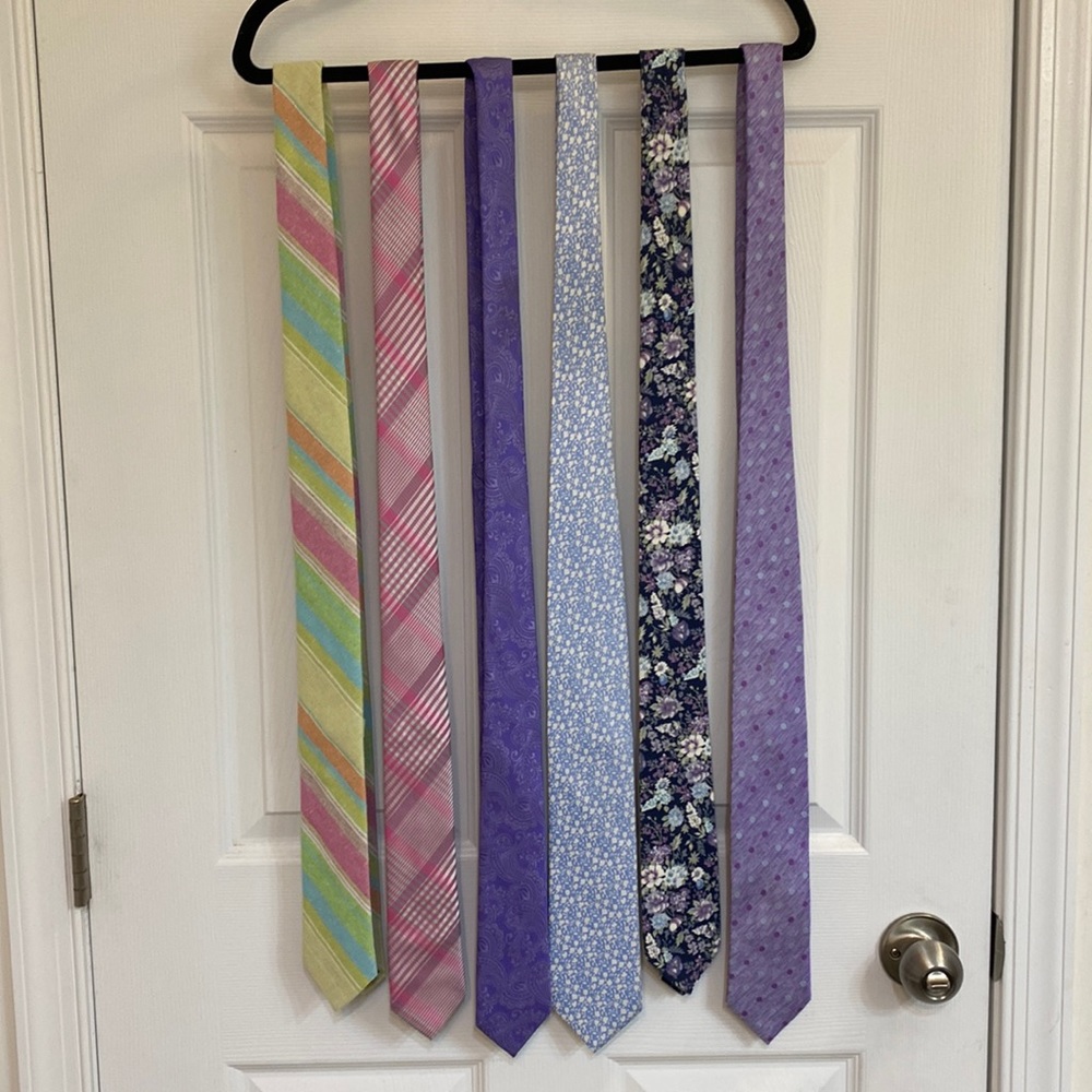 Assorted Men’s Ties – Purple/Pastel Bundle